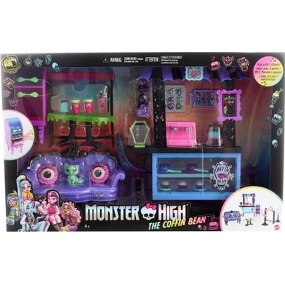 Mattel Monster High kaviareň pri náhrobku