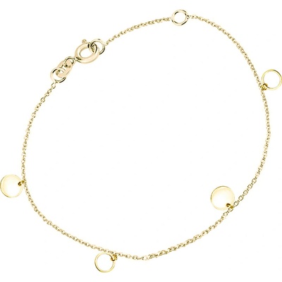 Cutie Jewellery Elegantní dámský náramek ze žlutého zlata Z0101-60-X-1