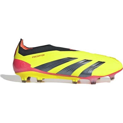 Adidas Футболни бутонки Adidas 24 Predator Elite Laceless Firm Ground Football Boots - Yellow/Blk/Red