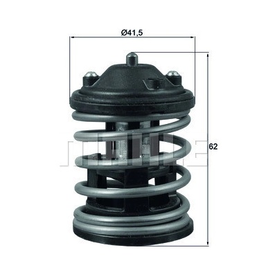 Termostat, chladivo MAHLE TX 163 87D2 (TX16387D2)