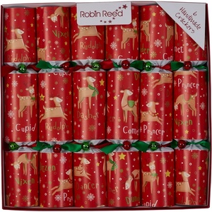 Robin Reed Коледни крекери в комплект от 6 бр. Rudolph & Friends - Robin Reed (62516)