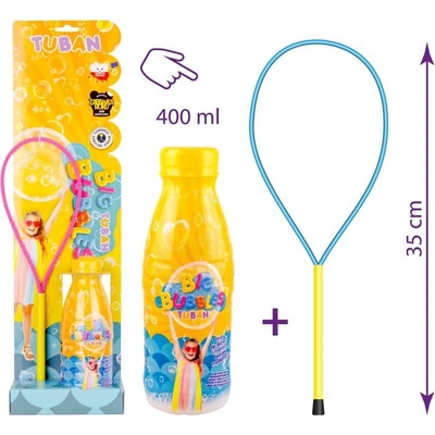 Sada Obruč na bubliny tekutina 400 ml