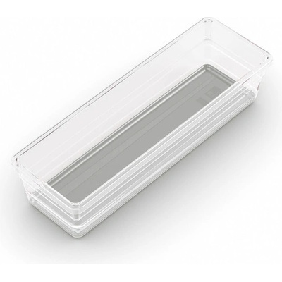 KIS SISTEMO 3 Organizér 22,5 x 7,5 x 5 cm transparentný/sivá 10012-A94