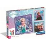 Clementoni Puzzle SuperColor Frozen 3x48 pieces (25021)