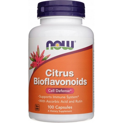 Now Foods Foods Citrus Bioflavonoids 700 mg 100 kapslí