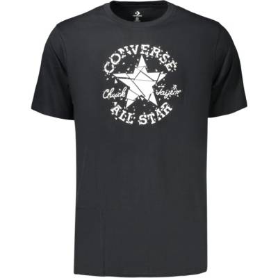 Converse Мъжка тениска с къс ръкав converse, Размер l, Цвят Черен (cvm6t087_ne001)
