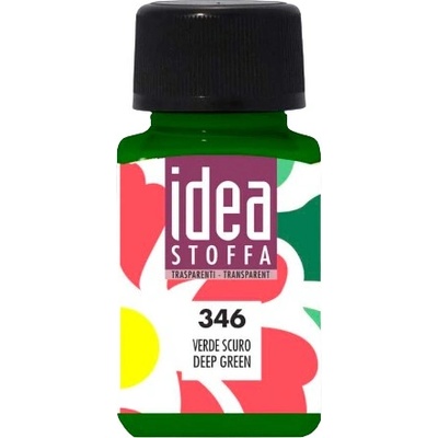 Maimeri Idea Stoffa farby na textil 346 deep green 60 ml