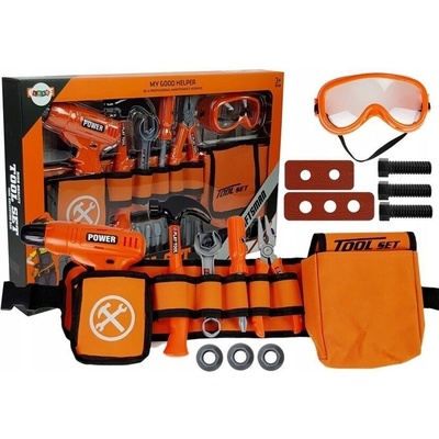 LEAN Toys Pás s náradím pre deti