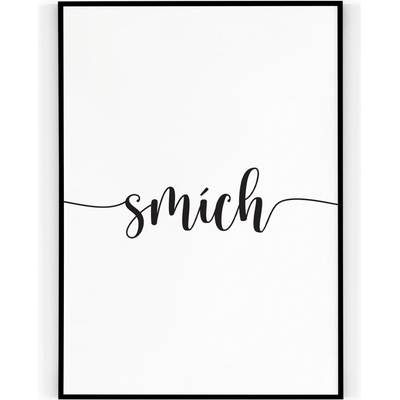 Plakát / Obraz Emoce smích 61 x 91,5 cm Pololesklý saténový papír