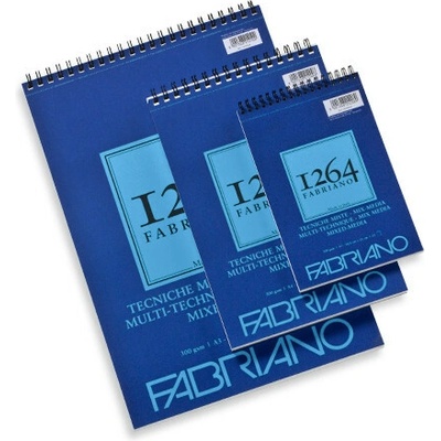 Fabriano 1264 Mix Media 19100642 A5 300g 30 listů kroužková vazba
