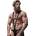 Кожено бельо за мъже, презрамки - V Form Leather Harness (D-235631)