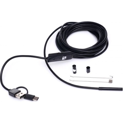 MDS Inspekční kamera endoskopická Full HD s USB a microUSB konektorem - 5 m/8 mm – Hledejceny.cz