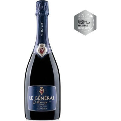 Monfort Le Général Dallemagne Trento DOC Extra Brut Riserva 12,5% 0,75 l (čistá fľaša)