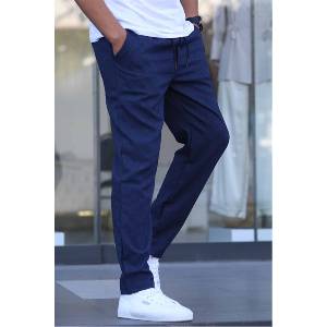 Madmext Мъжки Regular Fit панталон 5481 - Тъмносин #361912 (361912_Тъмносин)