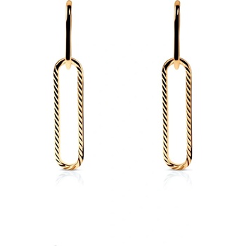 SAVICKI Dualéa обеци: позлатени сребро