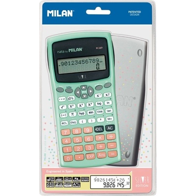 MILAN M240 Silver - vědecká 10+2 místná 449734