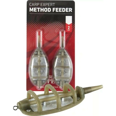CARP EXPERT KRMNÝ KOŠÍK METHOD FEEDER 2KS/BAL Velikost: 50 g, typ: Method, Balení: 2 ks/balení