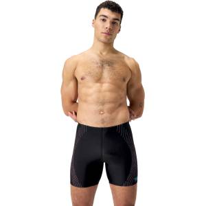 Speedo Бански mens duo logo print mid jammer