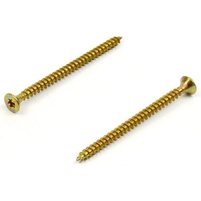 Univerzální vrut do dřeva 4x60 TORX zinek žlutý – Zboží Mobilmania