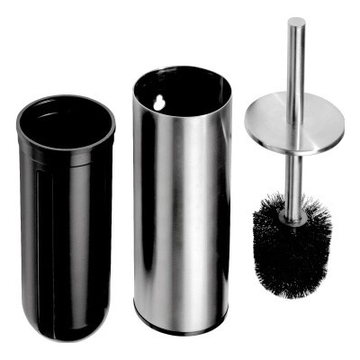 Sapho Neo NEO WC štětka na postavení i zavěšení na stěnu, broušená nerez 102313069