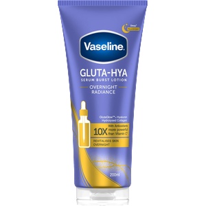 Vaseline Серум-лосион за тяло Gluta-Hya Overnight Radiance, 200 ml (3090599) Лосион за тяло