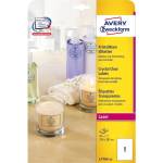 AVERY L7784-25 210x297mm 25pcs полиестерен прозрачен етикет (L7784-25)