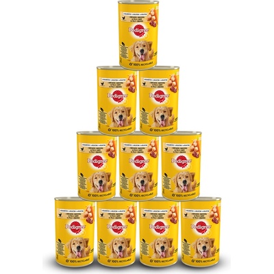 Pedigree Adult kuracie/mrkva 12 x 400 g