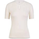 Rapha Дамско горнище Rapha Women's Merino Base Layer Short Sleeve Merino base layer - Cream / White (115-2688-0214)
