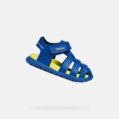 Geox chlapecké sandály Sandal Fusbetto Bo G012591 Modrá