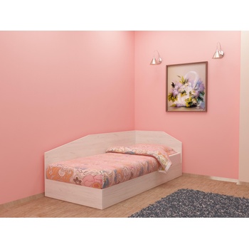 Image 1 of DST Легло за матрак 82/190 Krisi-dst, бял дъб