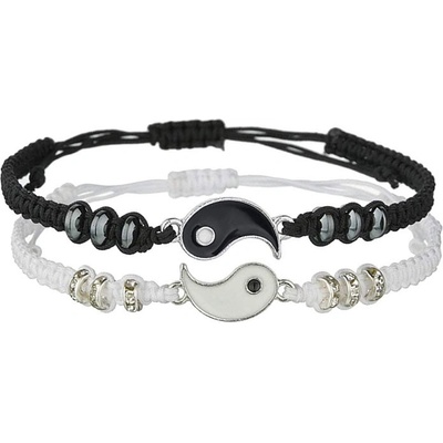BudNej náramky pre páry YIN a YANG MN3060