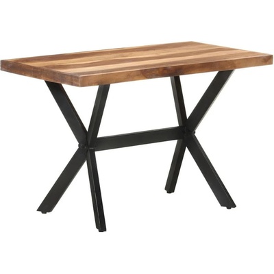 vidaXL Jídelní stůl 120x60x75 cm masiv s medovou povrchovou úpravou