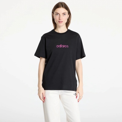 adidas Camo Linear Graphic T Shirt Black