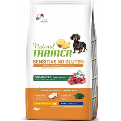 Trainer Natural Sensitive No gluten Adult Mini veprove 2 kg