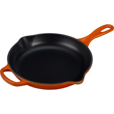 Le Creuset 20182200900422 Pánev na smažení a servírování Signature 20 cm ohnivě oranžová