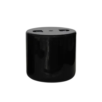 Image 1 of Horecano HORECANO-Акрилен съд за лед с капак двустенен 0.7l ЧЕРЕН (TS45-136) (0194008)