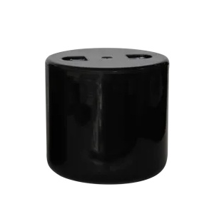 Horecano HORECANO-Акрилен съд за лед с капак двустенен 0.7l ЧЕРЕН (TS45-136) (0194008)