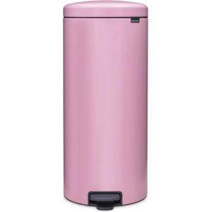 Brabantia Кош за боклук с педал Brabantia NewIcon 1010443, 30 л, Плавно затваряне, Противоплъзгаща основа, Розов (1010443)