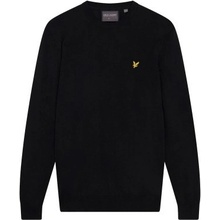 Lyle and Scott Crew Neck pánsky golfový sveter čierna