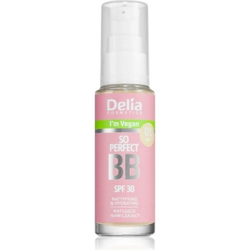 Delia Cosmetics BB So Perfect матиращ ВВ крем с хидратиращ ефект цвят 01 Light 30ml