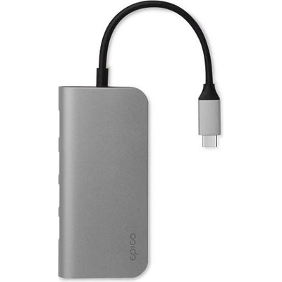 EPICO USB-C Hub - stříbrný 9915112100008