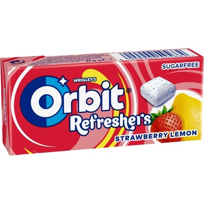 Orbit Žvýkačky Refresher Jahoda a citron 17.9 g