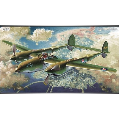 Academy Изтребител p-38f lighting glacier girl (12208)