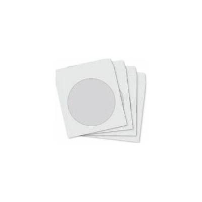 Herlitz CD/DVD OBÁLKA SK (SAMOlepicí) S OKÉNKEM, BÍLÁ 1000 KS