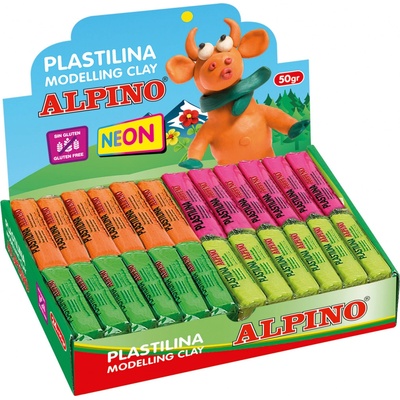 Alpino Stojan s 24ks modelovacej hmoty 50 g