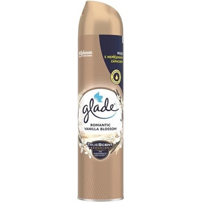 Glade Romantic Vanilla Blossom Květ vanilky osvěžovač vzduchu sprej 300 ml