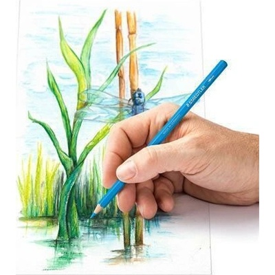 Staedtler Design Journey akvarelové šesťhranné pastelky 12 farieb 4007817052259