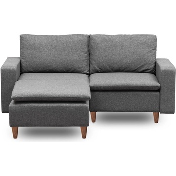 Hanah Home Сив ъглов диван (ляв ъгъл) Lungo - Balcab Home (859FTN2120)