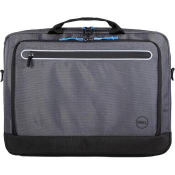 Dell Реновирана чанта за лаптоп Dell Urban Briefcase 15.6 , Сива/Черна (460-BCBD)