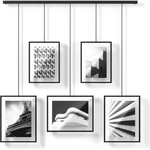 Umbra Черни метални рамки за стена в комплект от 5 броя 66x69 cm Exhibit - Umbra (1013426-040)